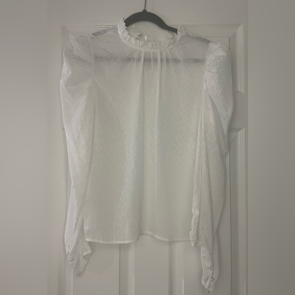 Prospect Ruffle Neck Blouse